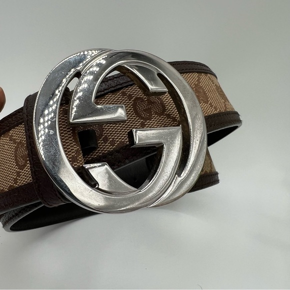 Authentic Gucci belt SizeM/L - Picture 5 of 12